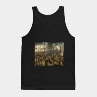 Victorian Alien City Tank Top